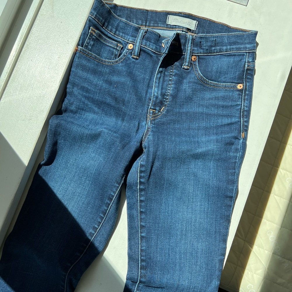 Madewell | size 25 | dark wash skinny, high rise